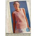 Vintage: Sirdar 8451 top, cotton crepe DK