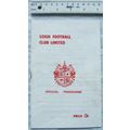 1974 programme Leigh v. Rochdale Hornets