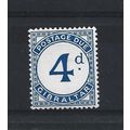 Gibraltar.D3 3d Blue.Mounted Mint.Nov23