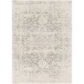 3' x 5' Distressed Oriental Area Rug in Light G...