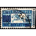 Italy 1957 Parcel Post 1000L Used Stamp