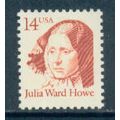2176 14c Julia Howe Fine MNH Dry Gum MA2046