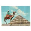 KING ZOSER'S STEP PYRAMID, EGYPT unused postcard #