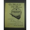 1957 Craven Mixture Tobacco Ad - This wonderful old mixture