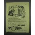 1955 Baume 521 Watch Ad - A personal satisfaction