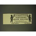 1909 Hartshorn Shade Rollers Advertisement