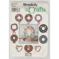 Simplicity Crafts 9311 Pattern for Holiday Wrea...