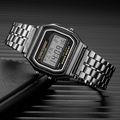 New Men’s Black Casual Alarm Day & Date Digital...