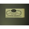 1960 Copain Restaurant Ad - Selection des Epicures