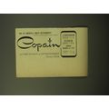 1960 Copain Restaurant Ad - One of America's gr...