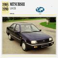 Collectors Club card. Classic Cars. Mitsubishi ...