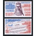 Wallis and Futuna French Overseas Territory 2v ...