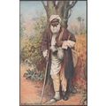 A Begging Fakir, Punjab, c.1910 - Tuck's Oilett...