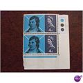 1966 GB Robert Burns unmounted mint stamps traf...