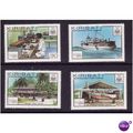 KIRIBATI 1980 STAMP EXHIBITION SET 4 VALS UM MINT