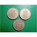 1962 1963 1964 Shillings Coins Date Run Q Eliza...