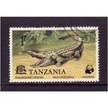 TANZANIA 1977 SG 213 1s NILE CROCODILE FINE USED