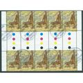 AUS 2013 T/L GUTTER BLOCK OF 10 X 60c 'DINOSAUR...