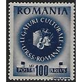 Mi 1009 (**): 100 L. blue Romanian-Soviet Frien...