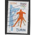 FRA 2006 53c 'WINTER OLYMPICS - TURIN' FINE USE...