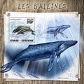 CENTRAL AFRICA 2016 SHEET MNH WHALES WALEN BALE...