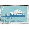 AUSTRALIA, Sydney Opera House, blue 193, 7c, #8