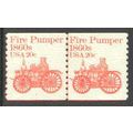 1908 20c Fire Pumper Fine MNH Dry Gum CNP Left ...