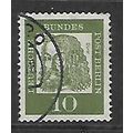 GERMANY BERLIN 1961 FAMOUS GERMANS 10pf GREEN D...