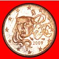 MARIANNE (1999-2023): FRANCE ★ 1 EURO CENT 2009...