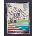 GB 1978 ENERGY RESOURCES 13p ELECTRICITY USED S...