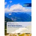 Wind Speed Equation