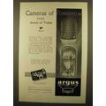 1945 Argus Cameras Ad - Jewels of Today