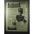 1981 Mamiya ZE Quartz Camera Ad - Must Liquidate