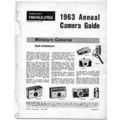 Amateur Photographer Supplement 1963 Annual Cam...