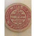 Wooden Nickel WILLIAM PENN COIN CLUB OF PHILADE...