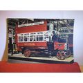 1910 B type OMNIBUS, london unused postcard dat...