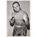 Unidentified British Boxer 1960s Old Boxing Pub...