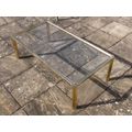 Large Metal Frame Coffee Table for Repair (Rust...
