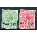 Bahamas KGV 1918 war tax sg 91/2 - MH