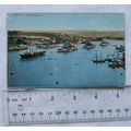 vintage postcard Malta, Grand Harbour