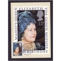 GREAT BRITAIN 1980 QUEEN MOTHER NO 45 PHQ CARDS...