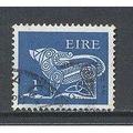 Ireland.SG340 1p Stylised Dog (Blue).Fine Used....