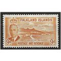 Falkland Islands 1952 SG179 9d Orange-Yellow Mo...