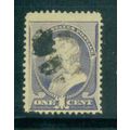 Used 212 1c Benjamin Franklin Just Clears M01489