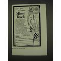 1956 Miami Beach Florida Tourism Ad - Dream of ...