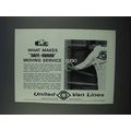 1962 United Van Lines Ad - Safe-Guard Moving Service