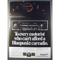 1980 Blaupunkt Car Radio Ad - To Every Motorist