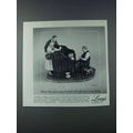 1981 Gorham The Marriage License Porcelain Ad