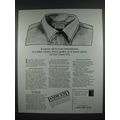 1987 Lands End Clothing Ad - Offers More Buttondowns