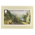 BAILIWICK, GUERNSEY POST OFFICE STAMP CARD unus...